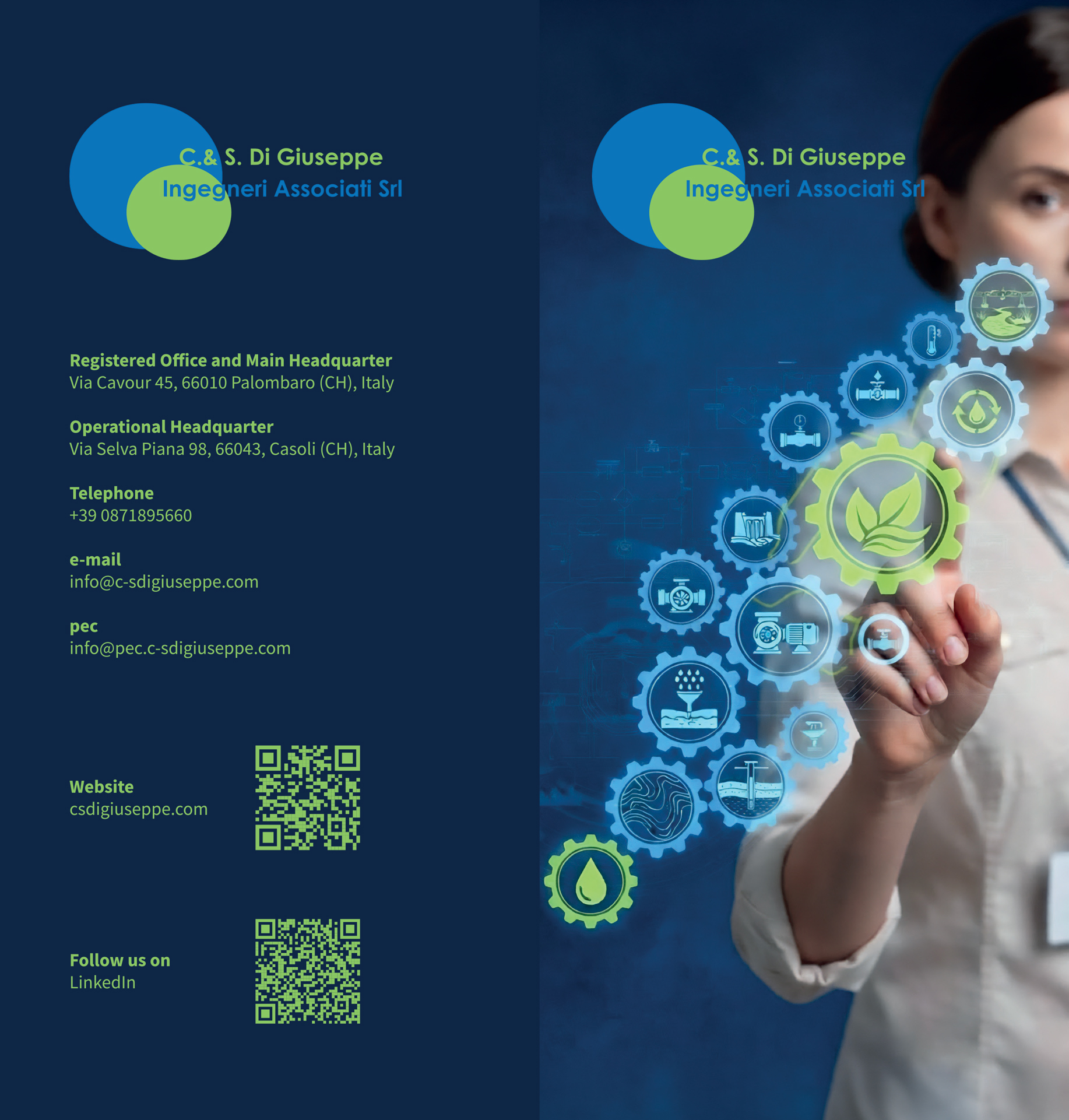 Frontespizio brochure evento
